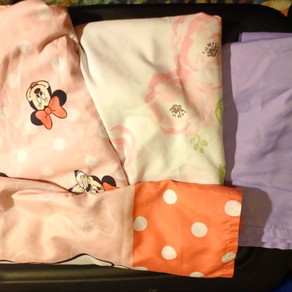 3 toddler bed/crib Flat sheets